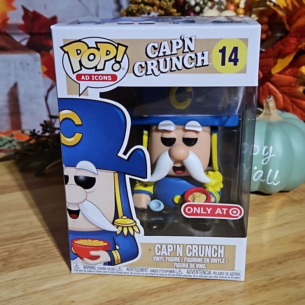 Funko Pop Cap'n Crunch #14 exclusive  from Target includes protective box
